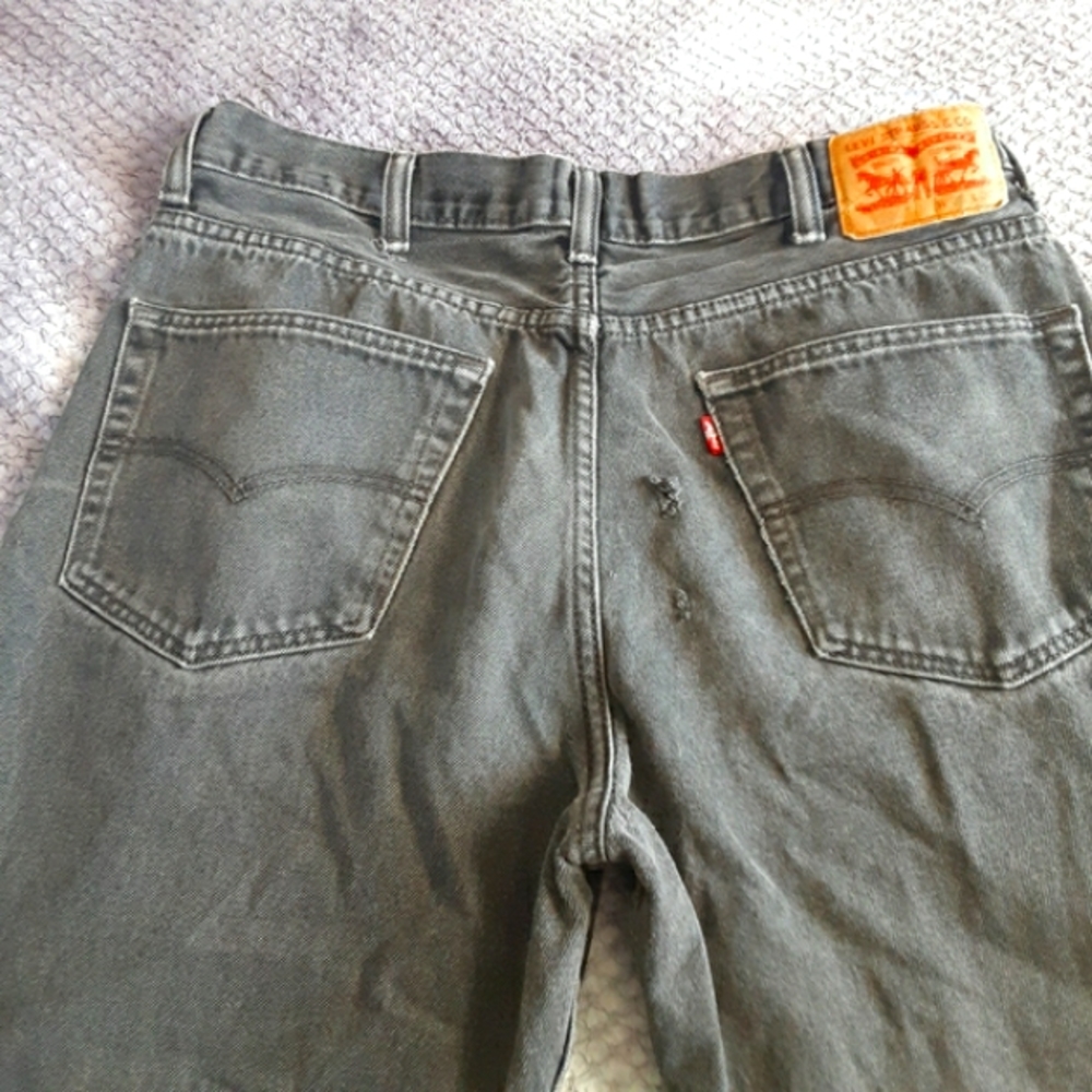 Levi's 550 Jeans Men's Black Denim Pants